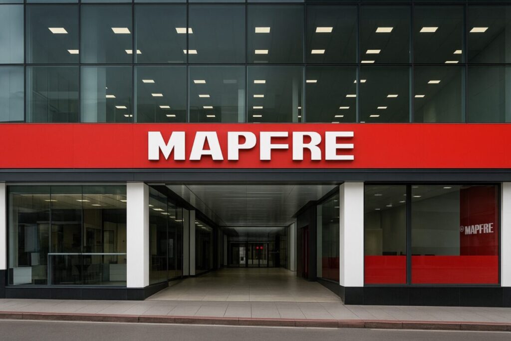 Oficina de MAPFRE moderna y profesional en España, clave en asistencias en carretera en verano