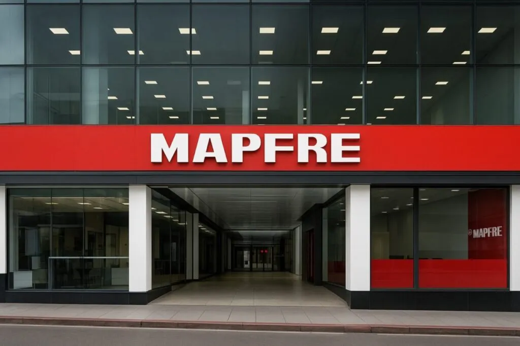 Oficina de MAPFRE moderna y profesional en España, clave en asistencias en carretera en verano