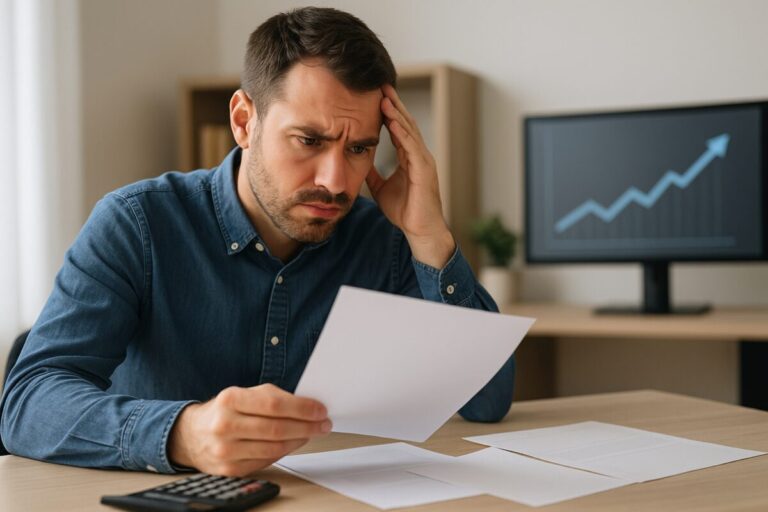 Persona revisando documentos de seguros más caros en México por nuevas disposiciones fiscales