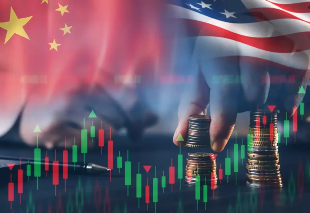 Edificio corporativo en Estados Unidos que representa inversión extranjera y supervisión por datos sensibles