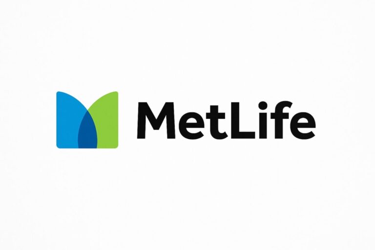 Logo oficial de MetLife en diseño moderno y profesional, optimizado para medios digitales
