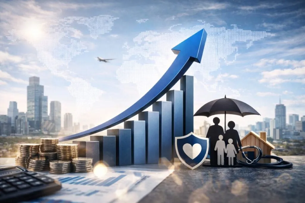 Crecimiento de primas de seguro de vida que fortalecen la estabilidad del mercado asegurador global y su proyección financiera