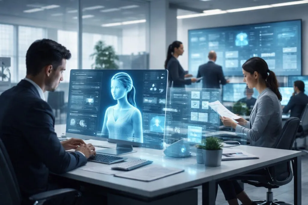 agentes de inteligencia artificial seguros automatizando procesos administrativos en una aseguradora