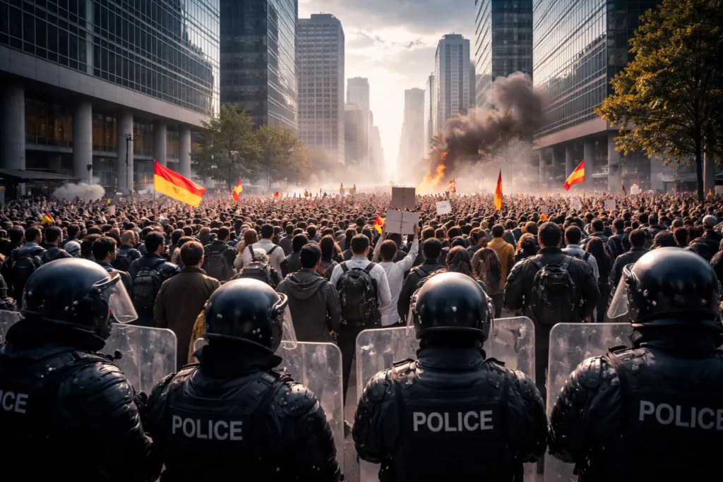 Seguro por disturbios civiles gana relevancia global ante aumento de protestas y riesgos sociales que impactan empresas y aseguradoras