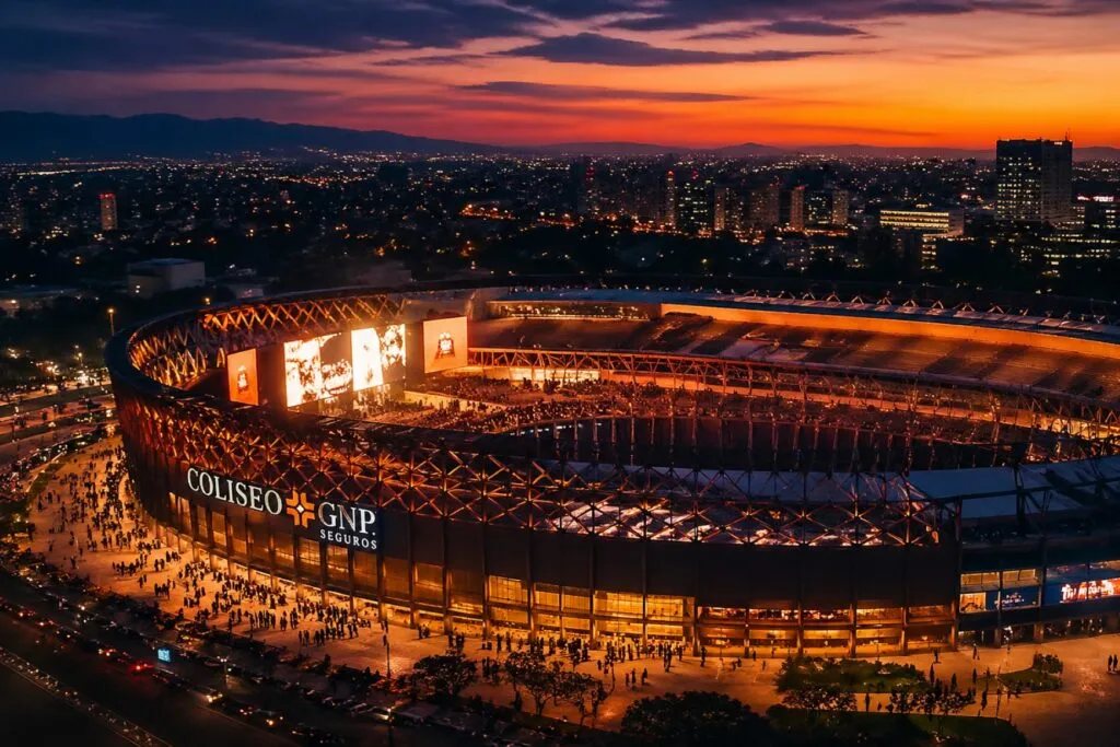 Coliseo GNP Seguros abrirá en agosto en México como recinto para eventos masivos y espectáculos internacionales