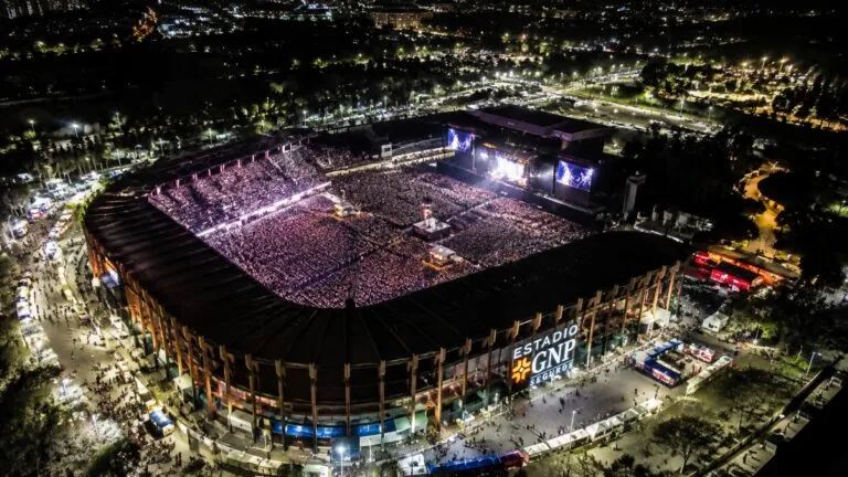Estadio GNP Seguros reconocido por IQ Magazine entre los mejores recintos para conciertos del mundo