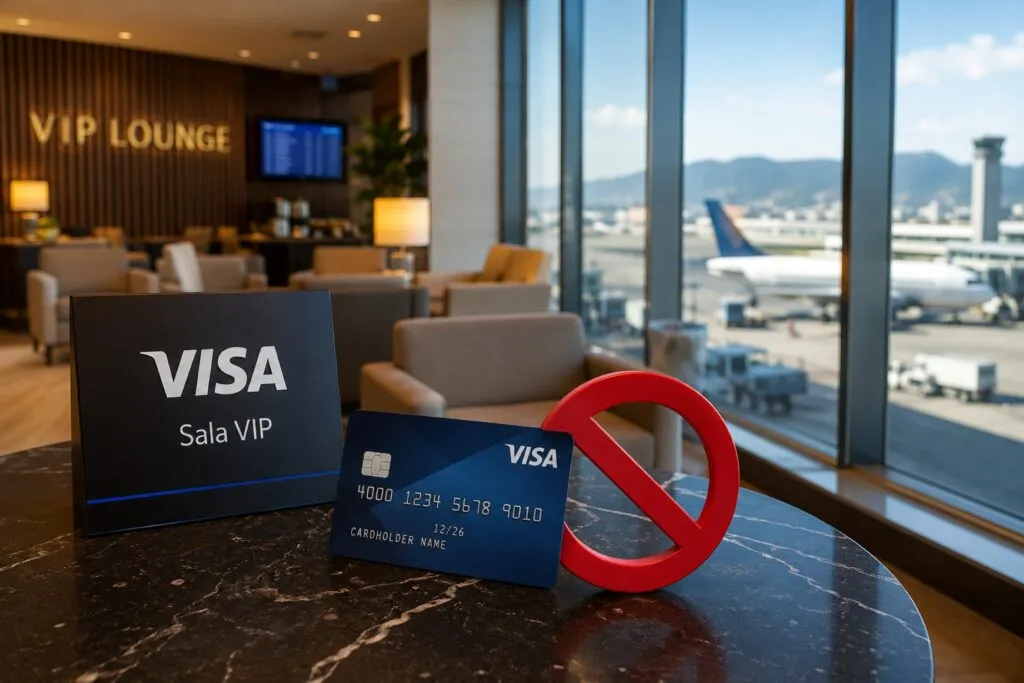Visa retira acceso gratis a salas VIP para tarjetas Platinum y Signature en México desde agosto