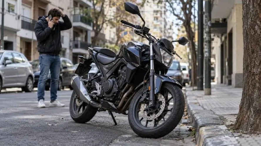 Seguro de motocicleta deberá pagar una indemnización después de una disputa por la cobertura de una unidad robada.